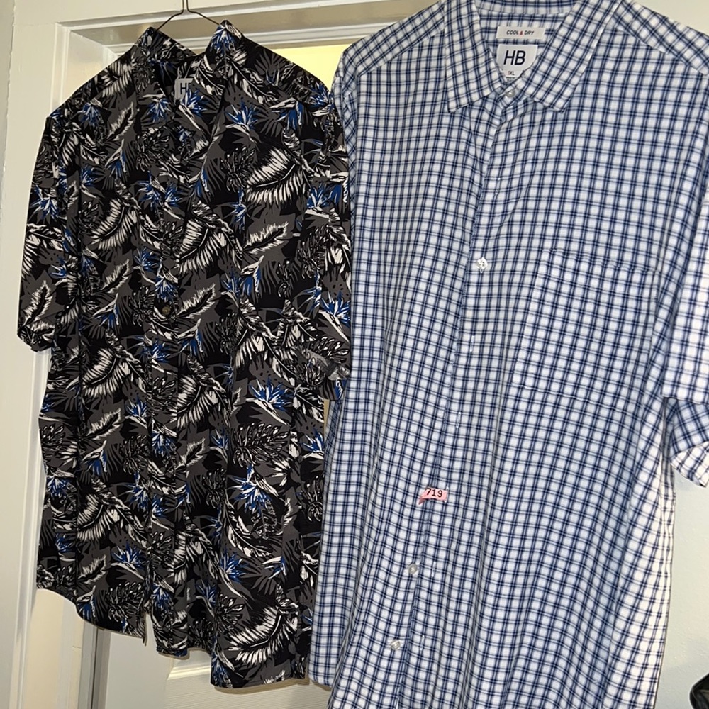 Harbor Day- set of 2 Button Downs- short sleeve